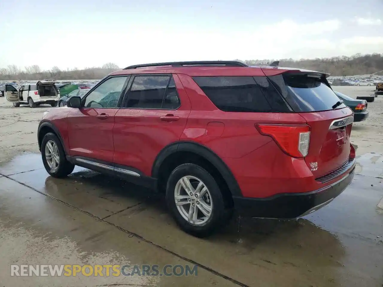 2 Photograph of a damaged car 1FMSK8DH9MGB39909 FORD EXPLORER 2021