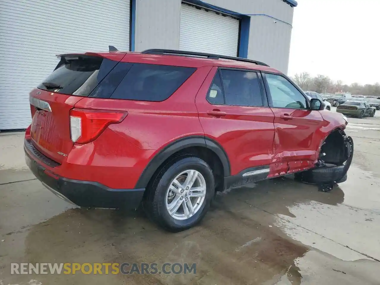 3 Photograph of a damaged car 1FMSK8DH9MGB39909 FORD EXPLORER 2021