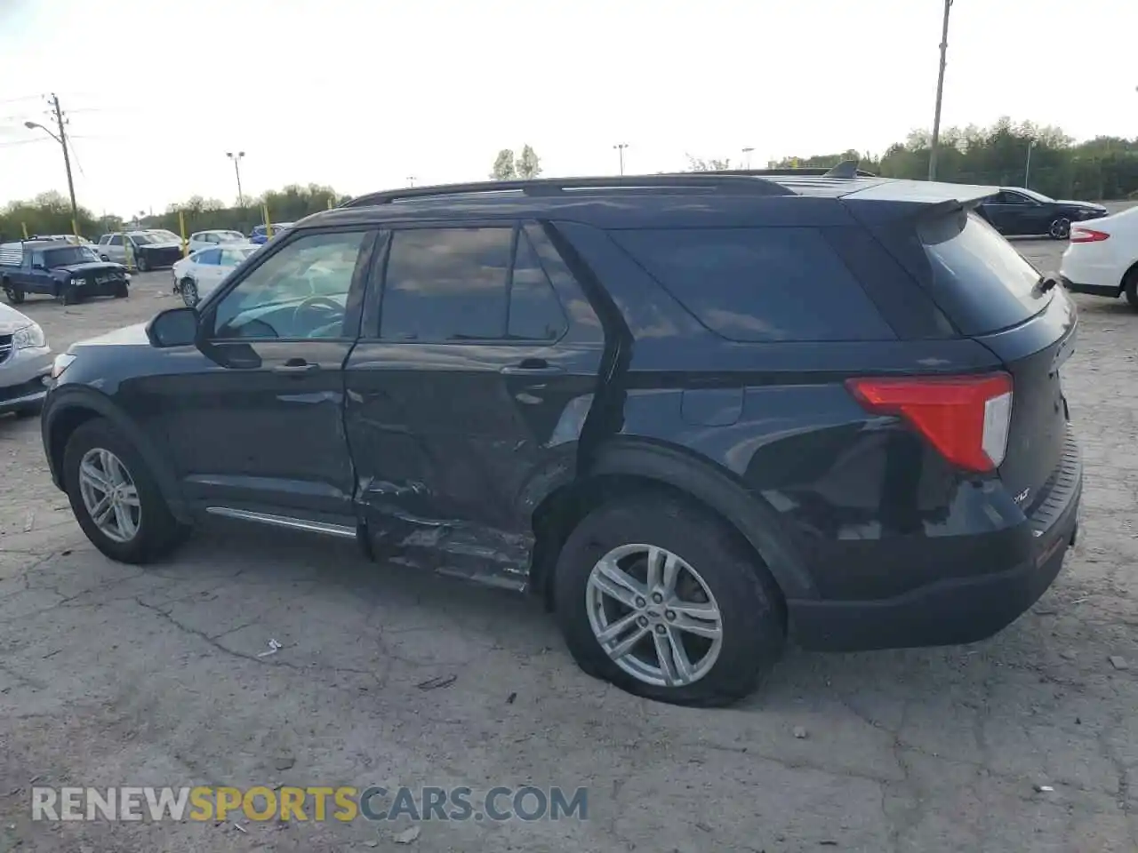 2 Photograph of a damaged car 1FMSK8DH9MGB42082 FORD EXPLORER 2021