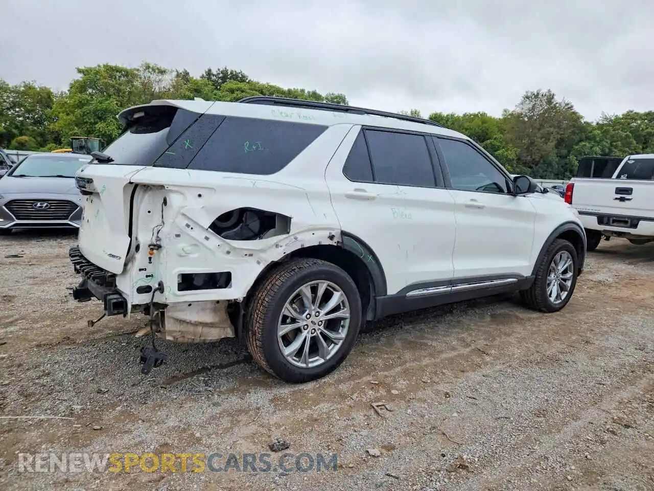 3 Photograph of a damaged car 1FMSK8DH9MGC04225 FORD EXPLORER 2021