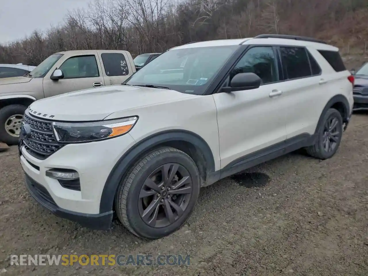 1 Photograph of a damaged car 1FMSK8DH9MGC11529 FORD EXPLORER 2021