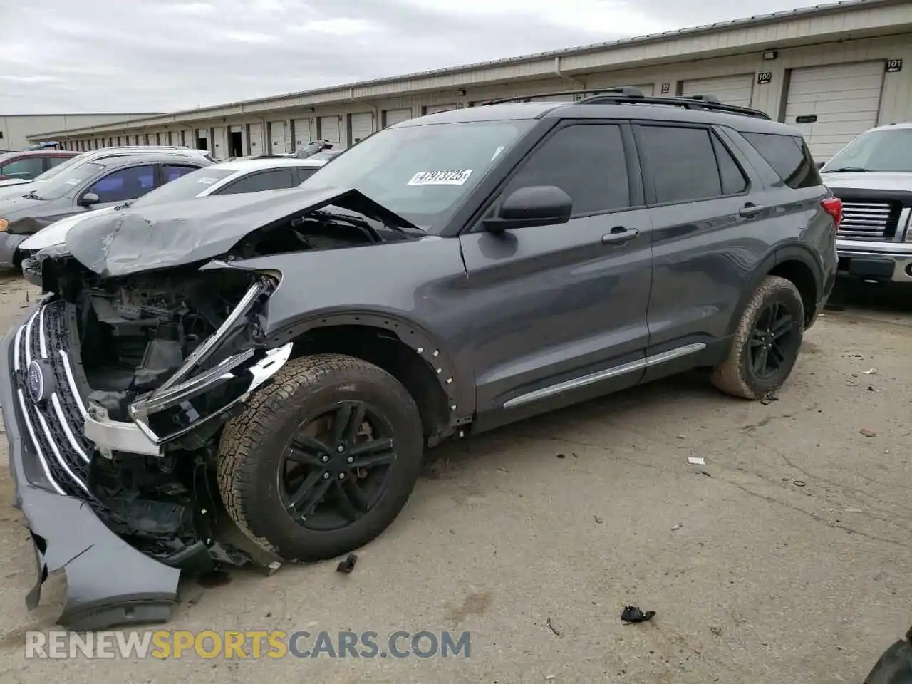 1 Photograph of a damaged car 1FMSK8DH9MGC30064 FORD EXPLORER 2021