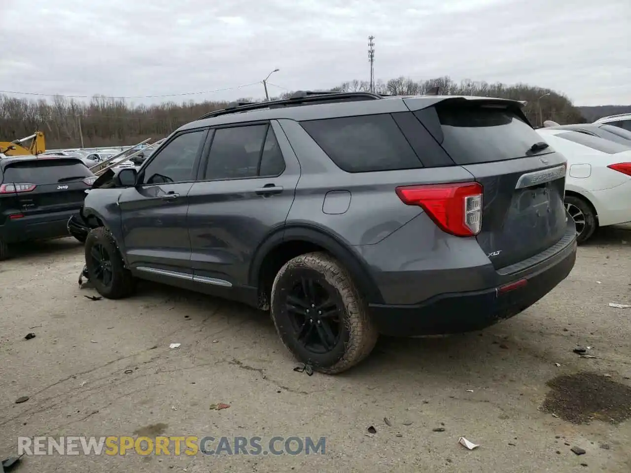 2 Photograph of a damaged car 1FMSK8DH9MGC30064 FORD EXPLORER 2021