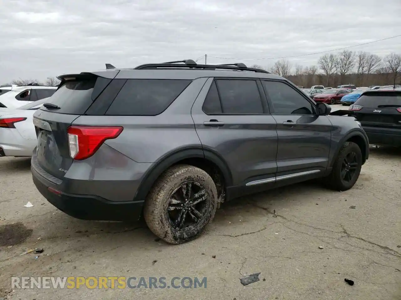 3 Photograph of a damaged car 1FMSK8DH9MGC30064 FORD EXPLORER 2021