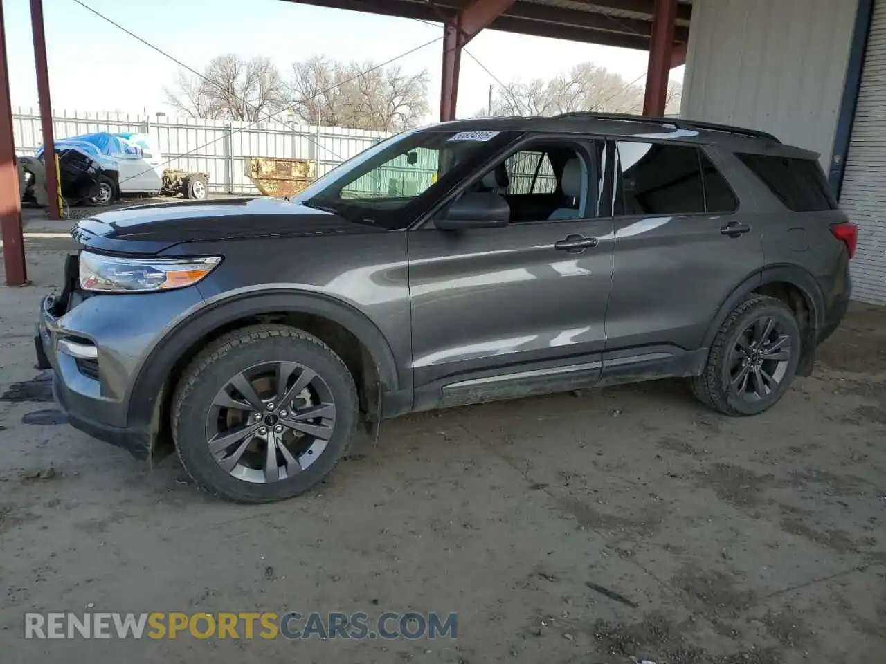 1 Photograph of a damaged car 1FMSK8DHXMGA06379 FORD EXPLORER 2021