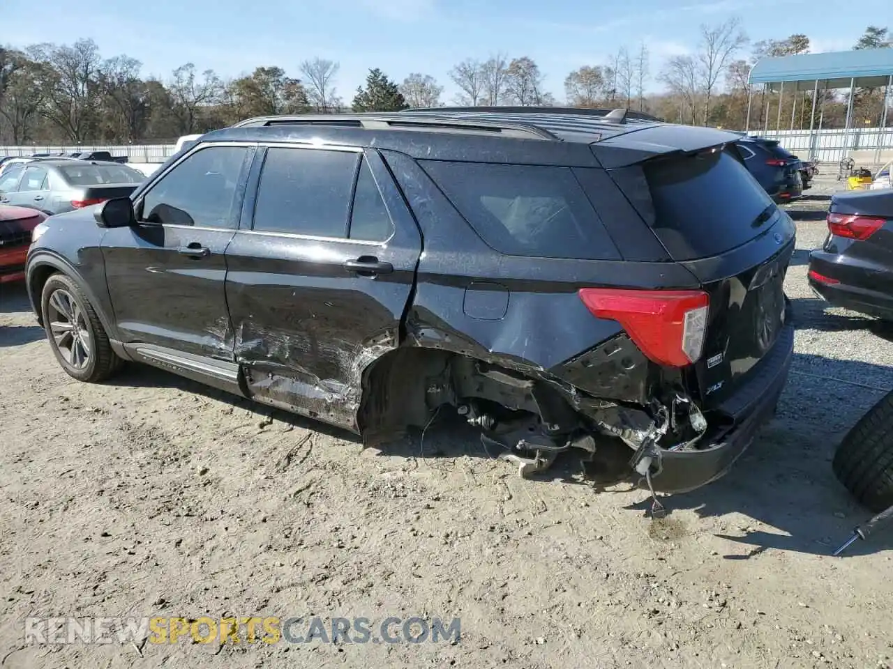 2 Photograph of a damaged car 1FMSK8DHXMGA11341 FORD EXPLORER 2021