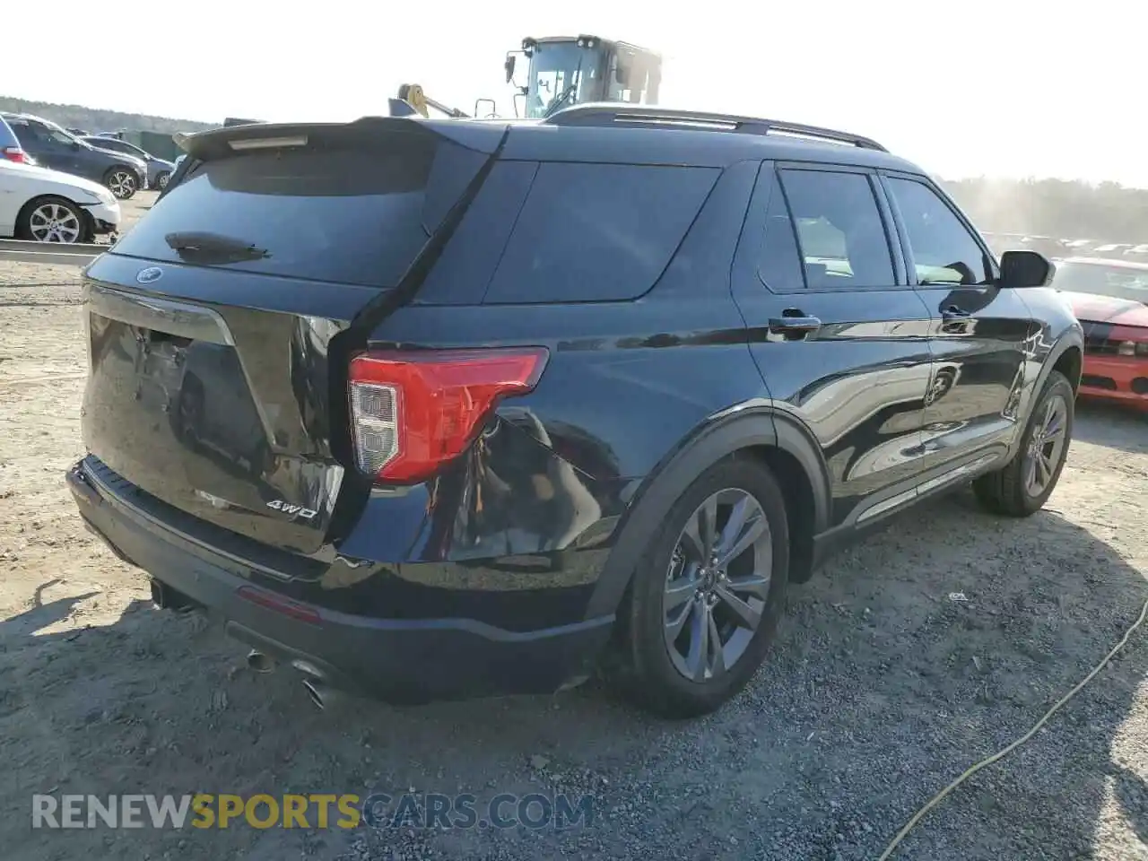 3 Photograph of a damaged car 1FMSK8DHXMGA11341 FORD EXPLORER 2021