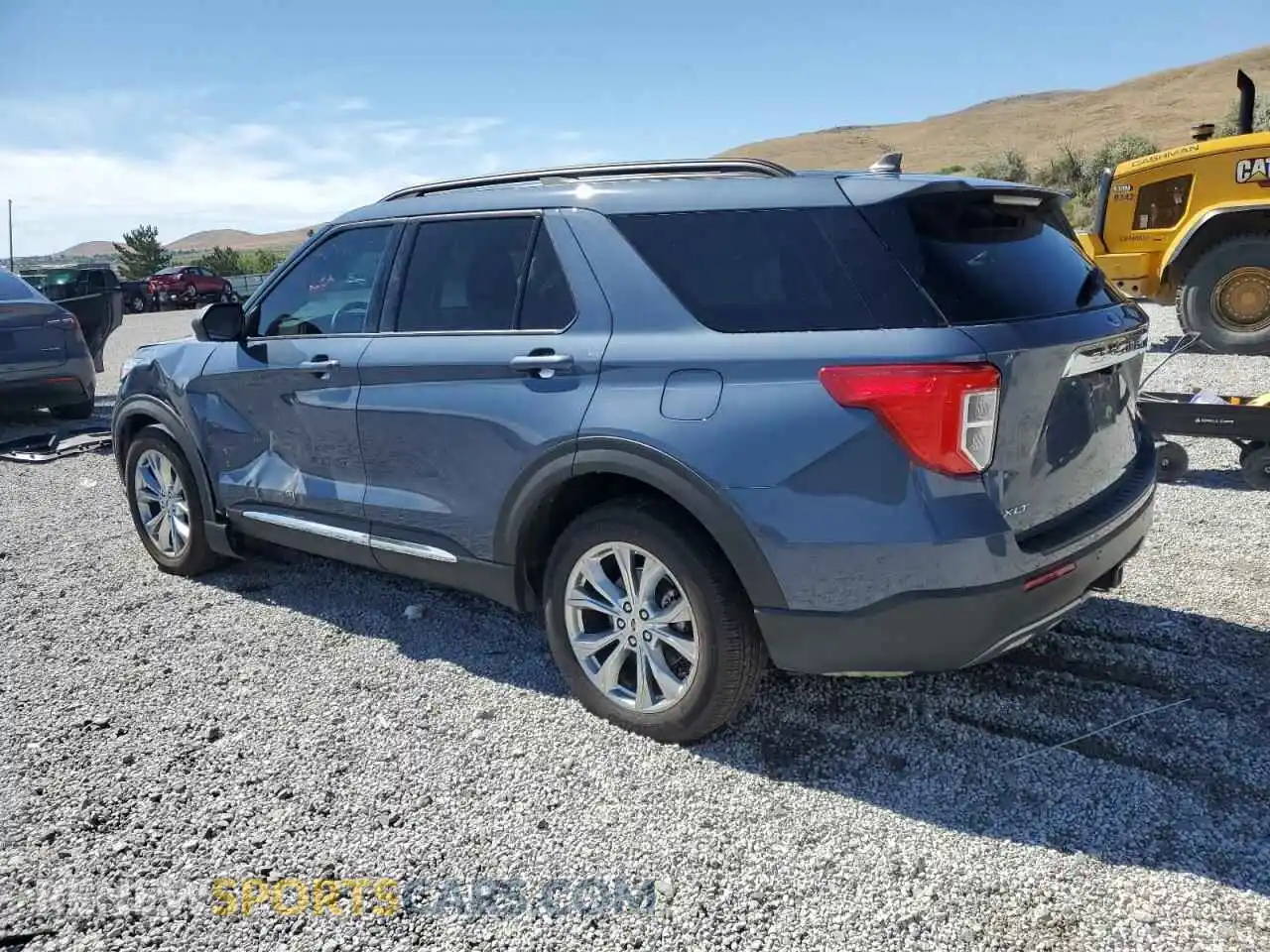 2 fotografías del automóvil dañado 1FMSK8DHXMGA17284 FORD EXPLORER 2021