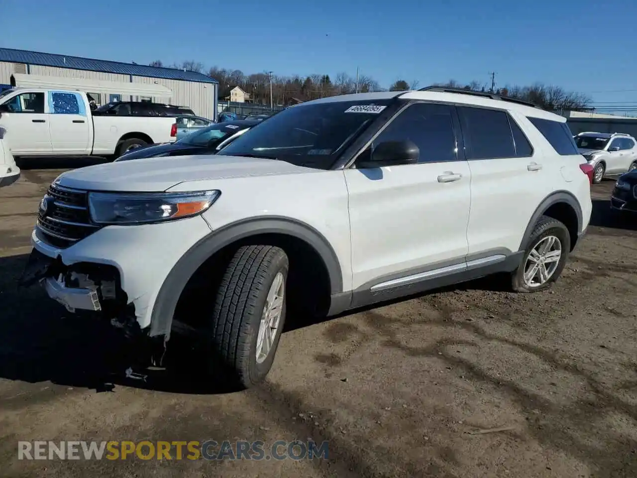 1 Photograph of a damaged car 1FMSK8DHXMGA25899 FORD EXPLORER 2021