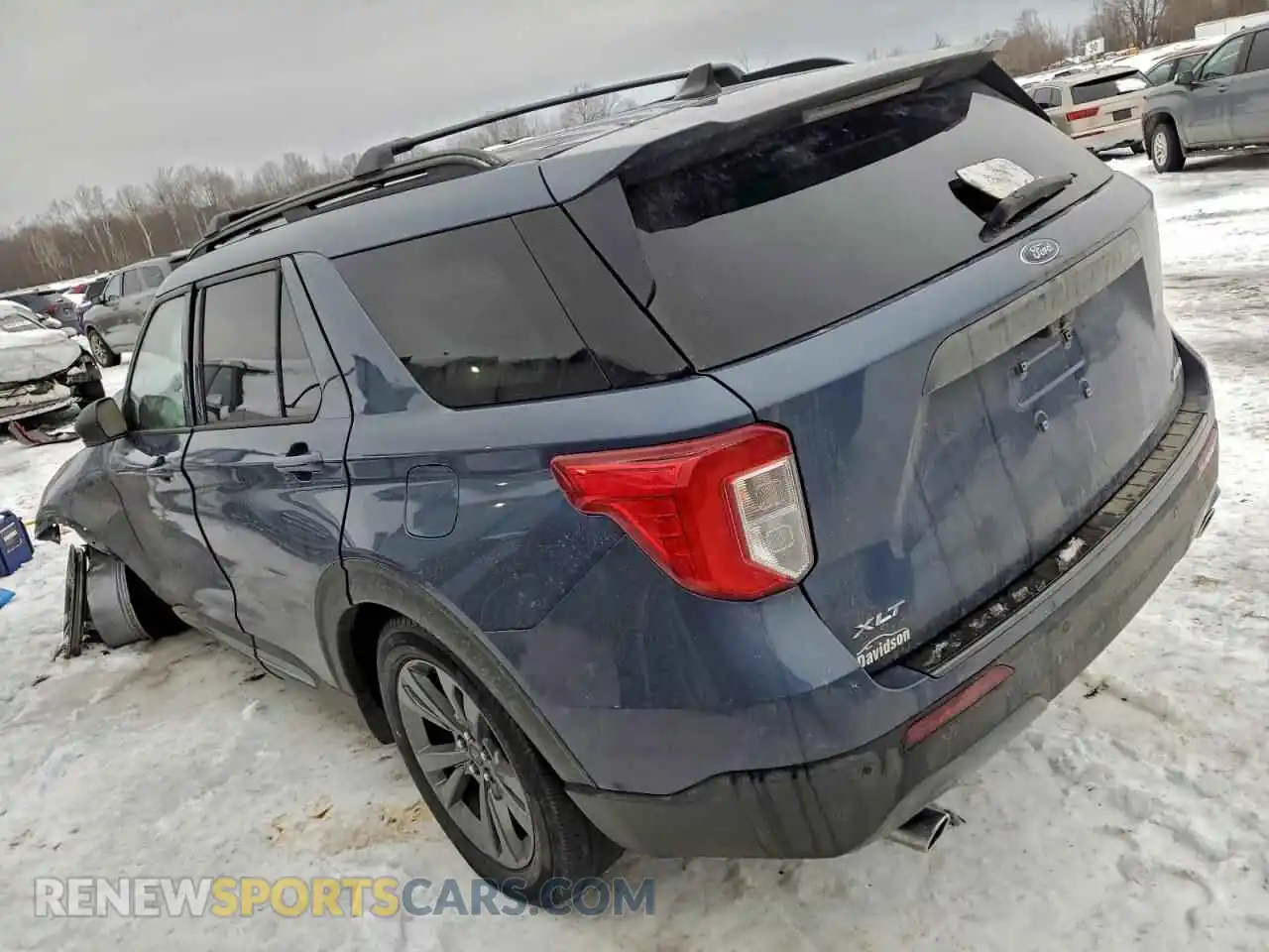 2 Photograph of a damaged car 1FMSK8DHXMGA32268 FORD EXPLORER 2021
