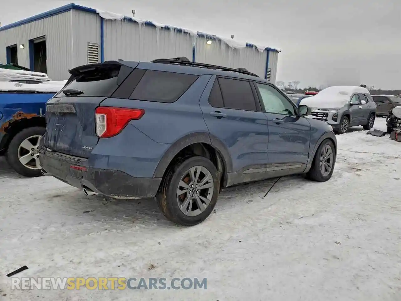 3 Photograph of a damaged car 1FMSK8DHXMGA32268 FORD EXPLORER 2021