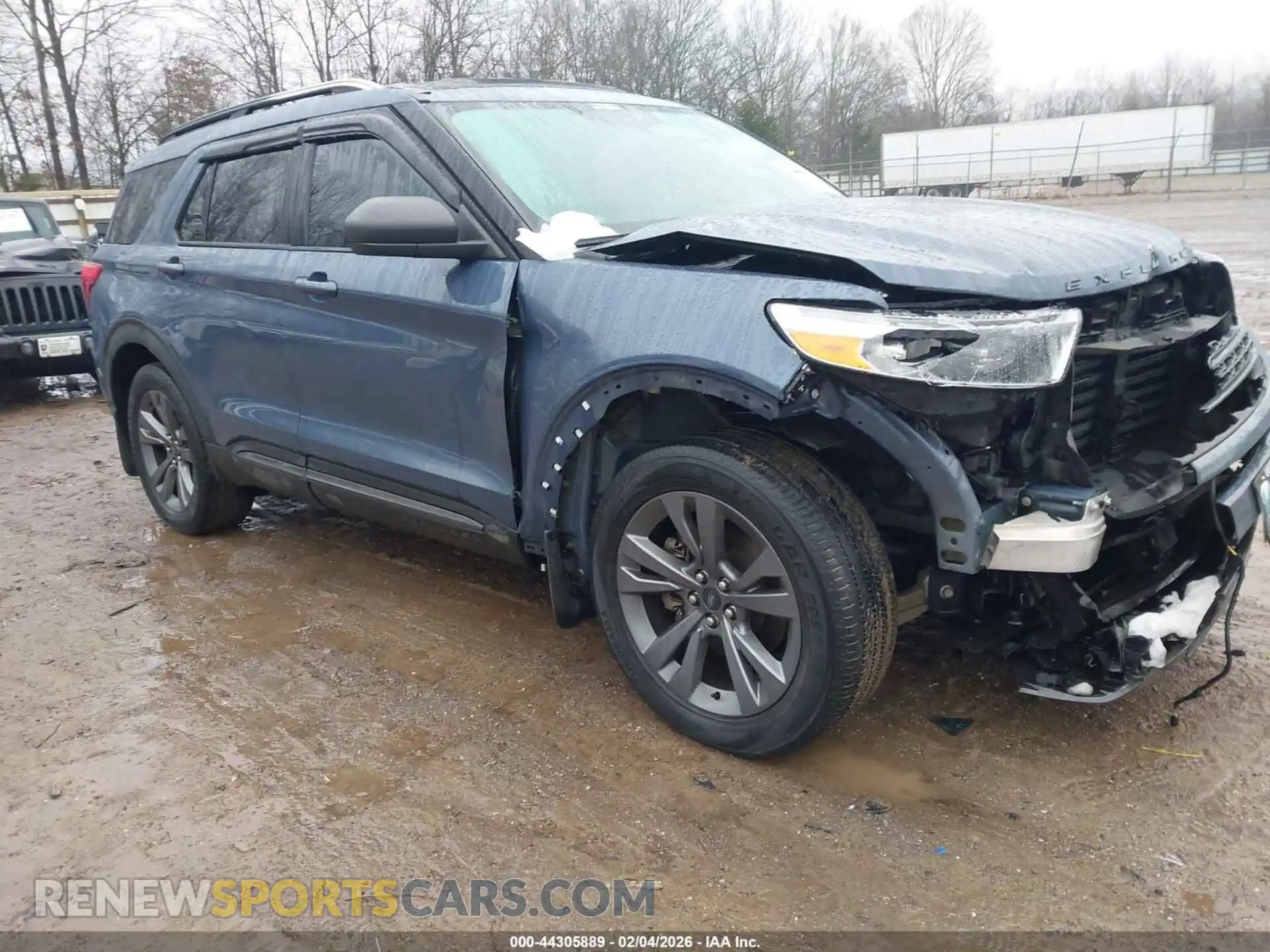 1 Photograph of a damaged car 1FMSK8DHXMGB29924 FORD EXPLORER 2021