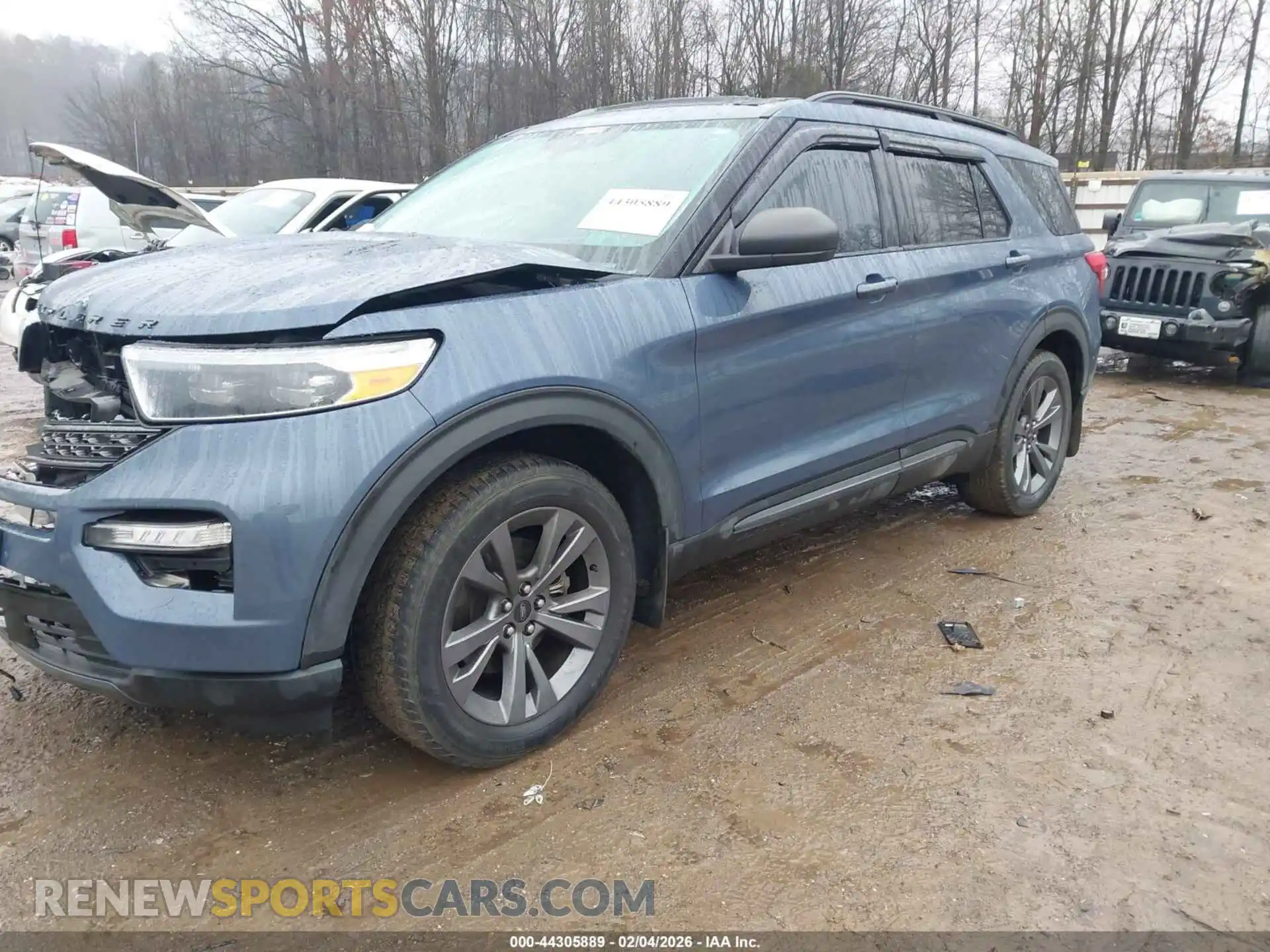 2 Photograph of a damaged car 1FMSK8DHXMGB29924 FORD EXPLORER 2021