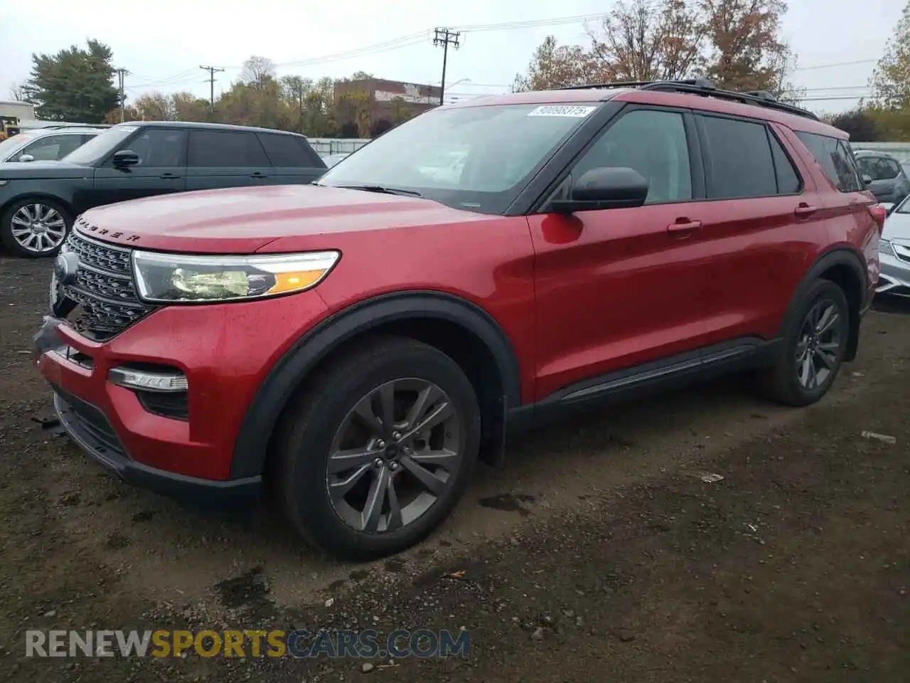 1 Photograph of a damaged car 1FMSK8DHXMGB38638 FORD EXPLORER 2021