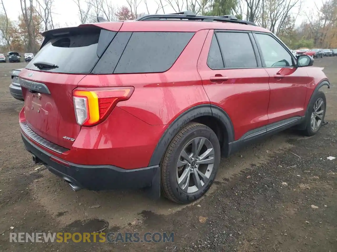 3 Photograph of a damaged car 1FMSK8DHXMGB38638 FORD EXPLORER 2021