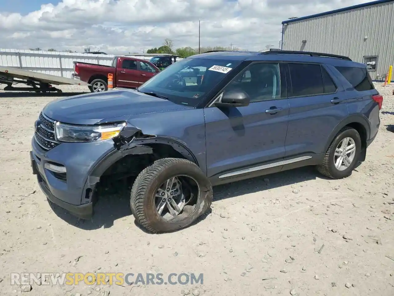 1 Photograph of a damaged car 1FMSK8DHXMGB93736 FORD EXPLORER 2021