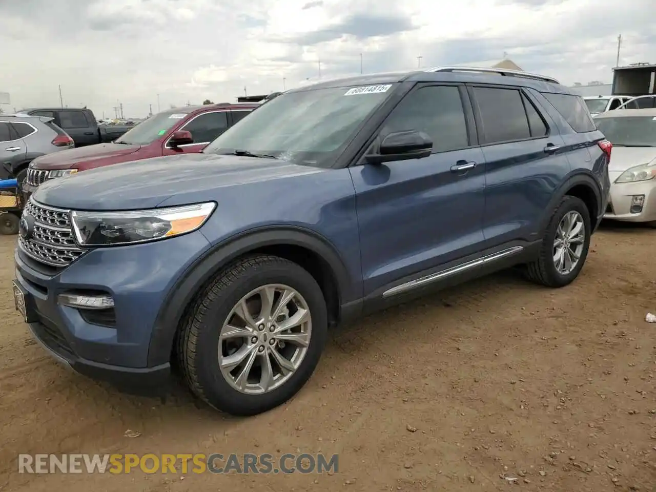 1 Photograph of a damaged car 1FMSK8FH0MGB43876 FORD EXPLORER 2021