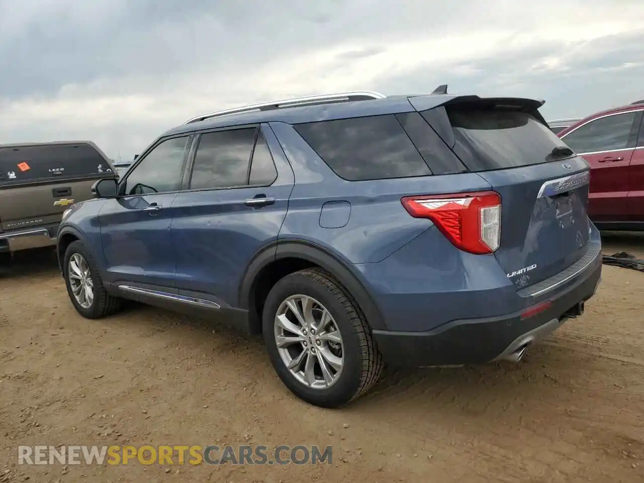 2 Photograph of a damaged car 1FMSK8FH0MGB43876 FORD EXPLORER 2021