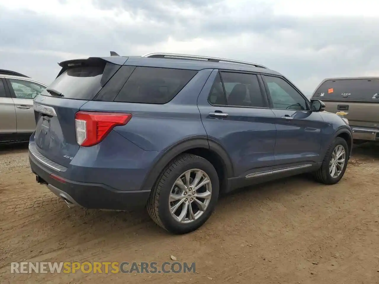 3 Photograph of a damaged car 1FMSK8FH0MGB43876 FORD EXPLORER 2021