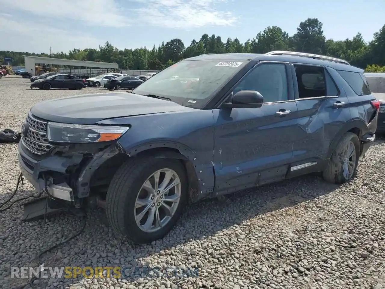 1 Фотография поврежденного автомобиля 1FMSK8FH0MGB51105 FORD EXPLORER 2021