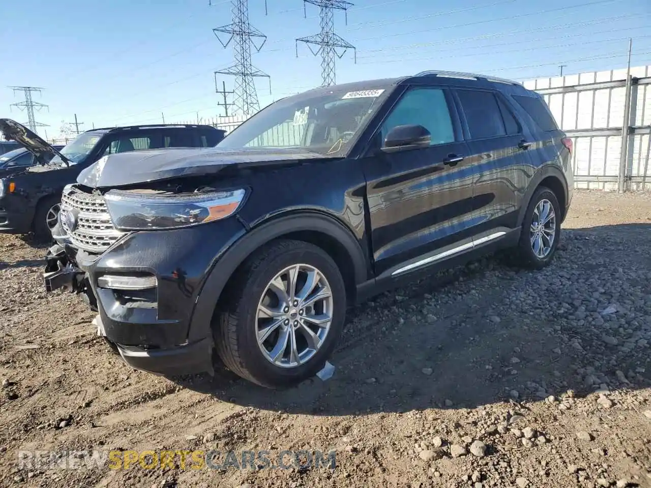 1 Photograph of a damaged car 1FMSK8FH0MGB61925 FORD EXPLORER 2021