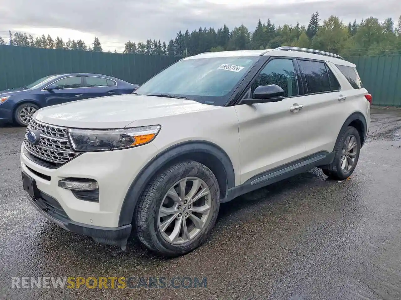 1 Photograph of a damaged car 1FMSK8FH0MGB62279 FORD EXPLORER 2021
