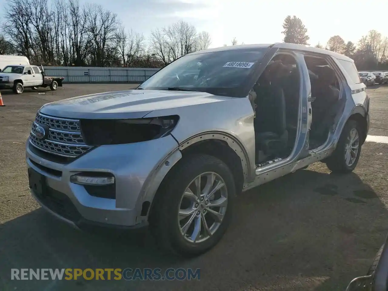 1 Photograph of a damaged car 1FMSK8FH1MGA85437 FORD EXPLORER 2021