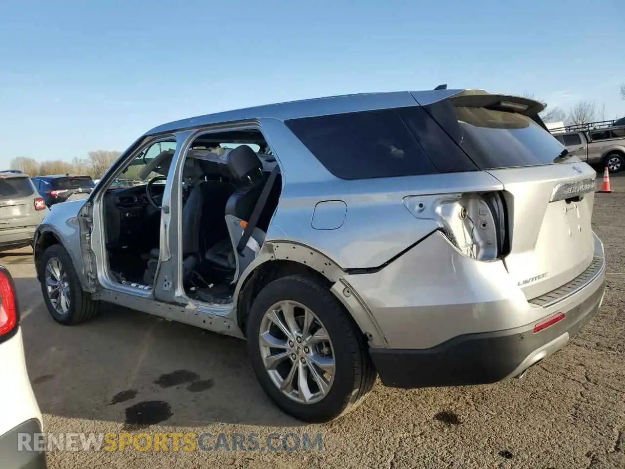 2 Photograph of a damaged car 1FMSK8FH1MGA85437 FORD EXPLORER 2021