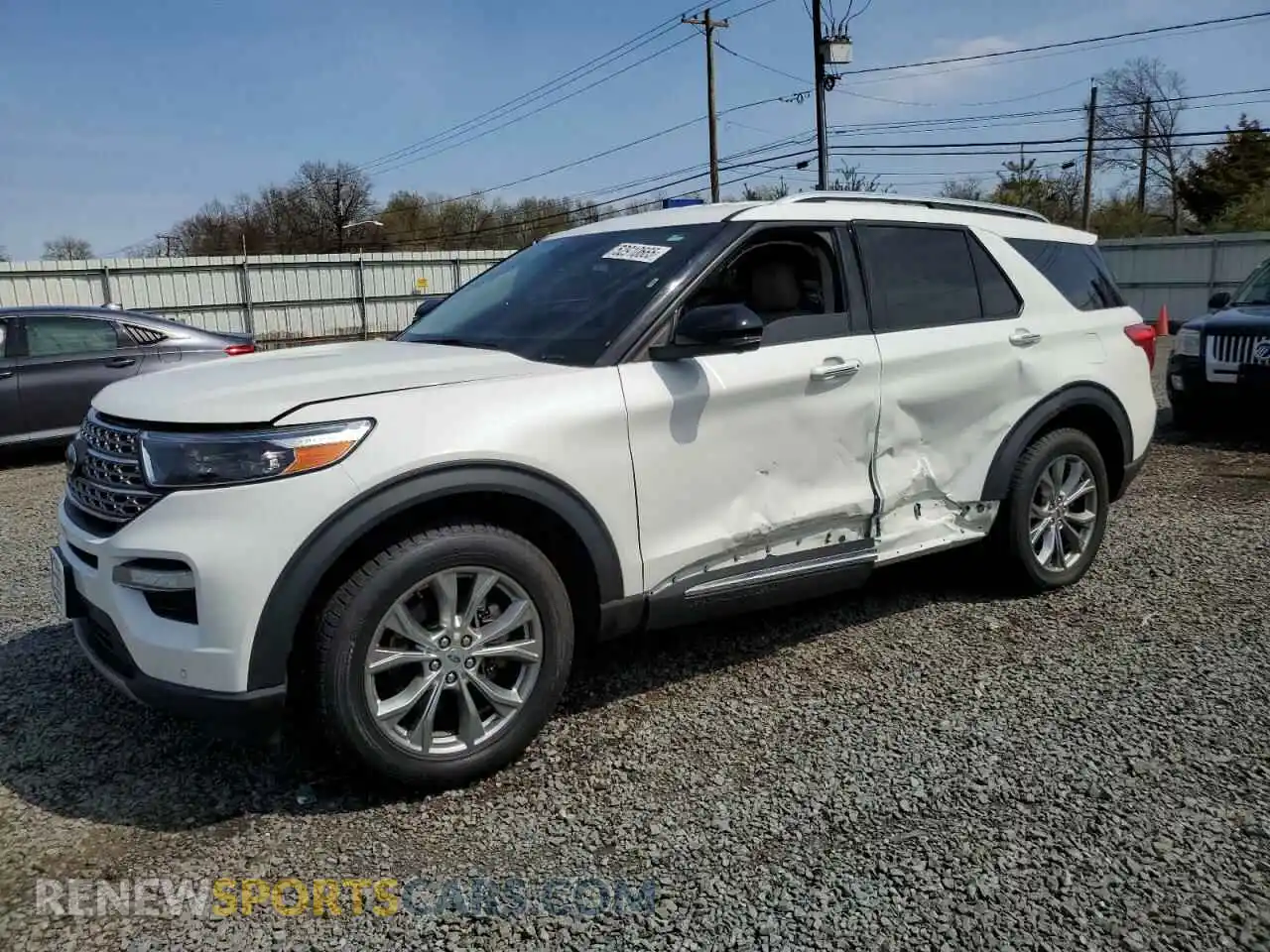 1 Photograph of a damaged car 1FMSK8FH1MGB07419 FORD EXPLORER 2021