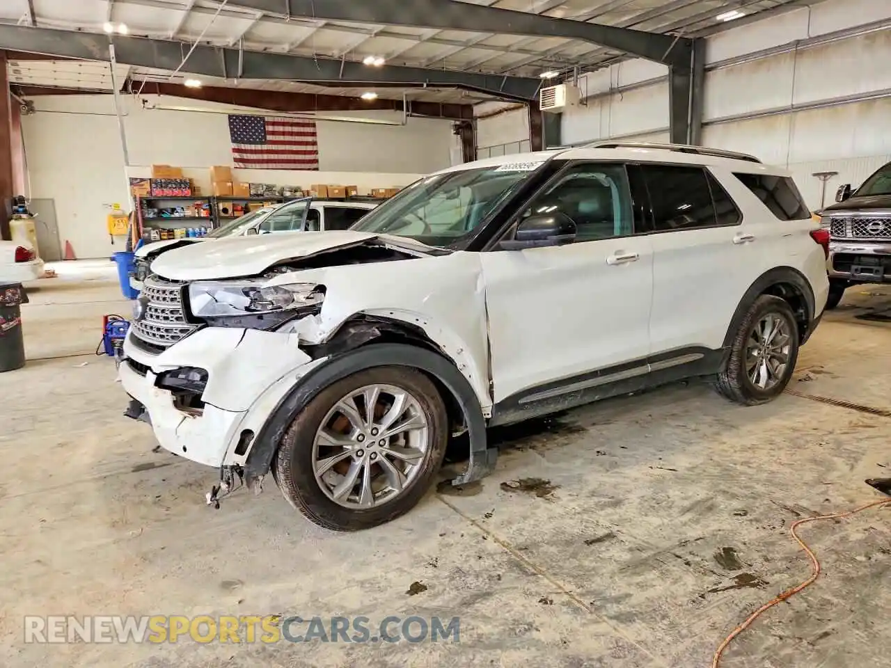 1 Photograph of a damaged car 1FMSK8FH1MGB34295 FORD EXPLORER 2021