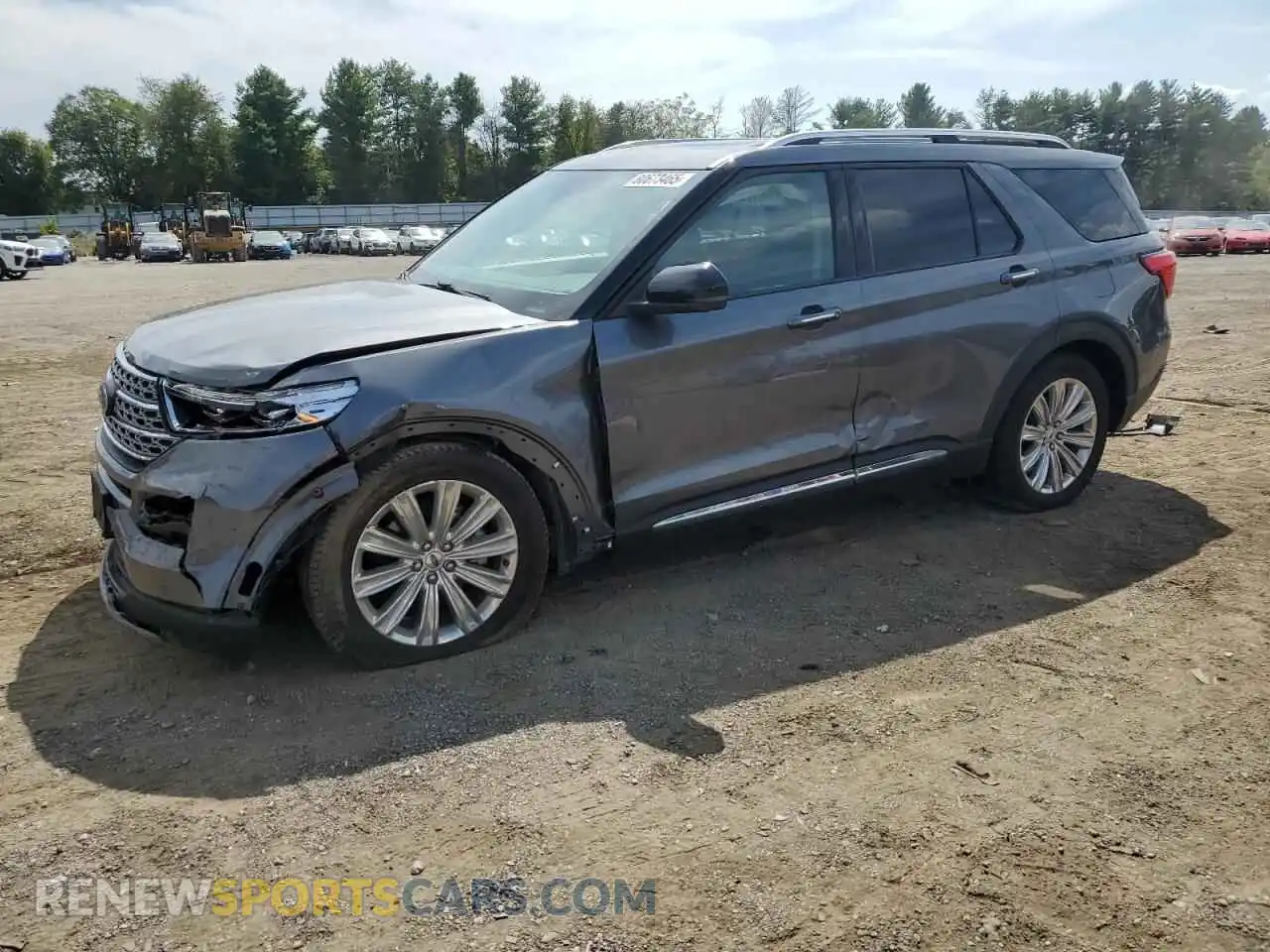 1 Photograph of a damaged car 1FMSK8FH1MGB66776 FORD EXPLORER 2021