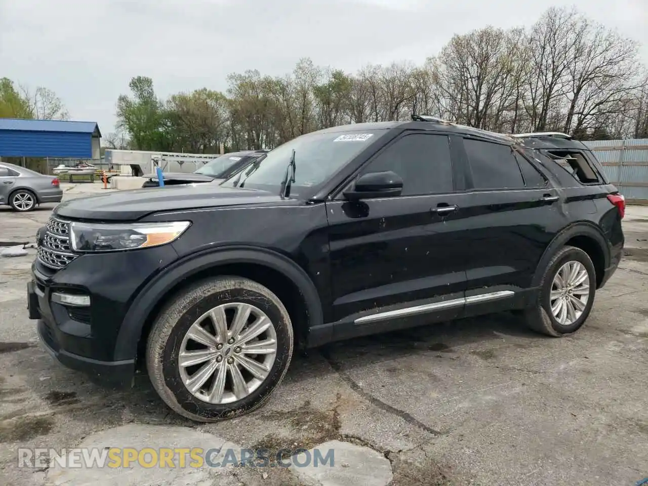 1 Фотография поврежденного автомобиля 1FMSK8FH2MGA30463 FORD EXPLORER 2021