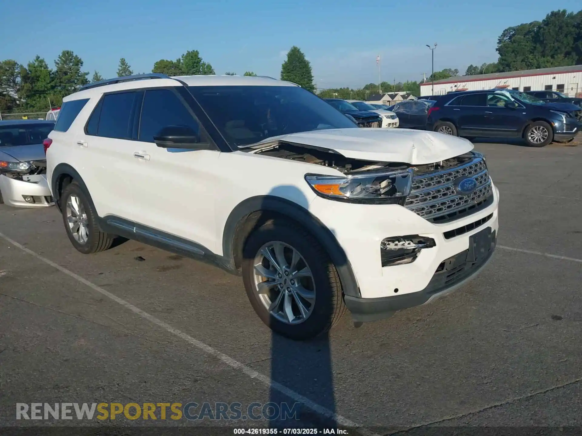 1 Photograph of a damaged car 1FMSK8FH2MGB36332 FORD EXPLORER 2021
