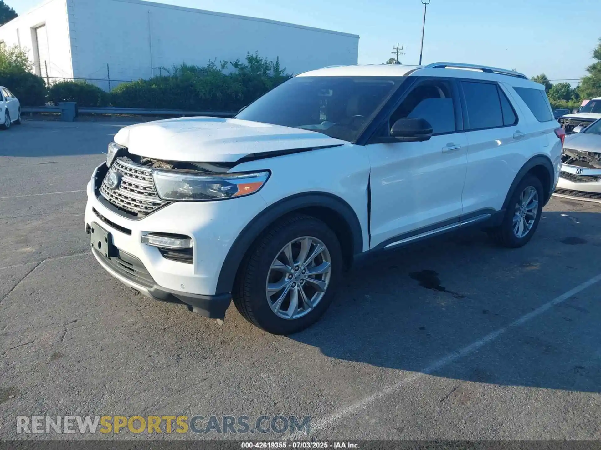 2 Photograph of a damaged car 1FMSK8FH2MGB36332 FORD EXPLORER 2021