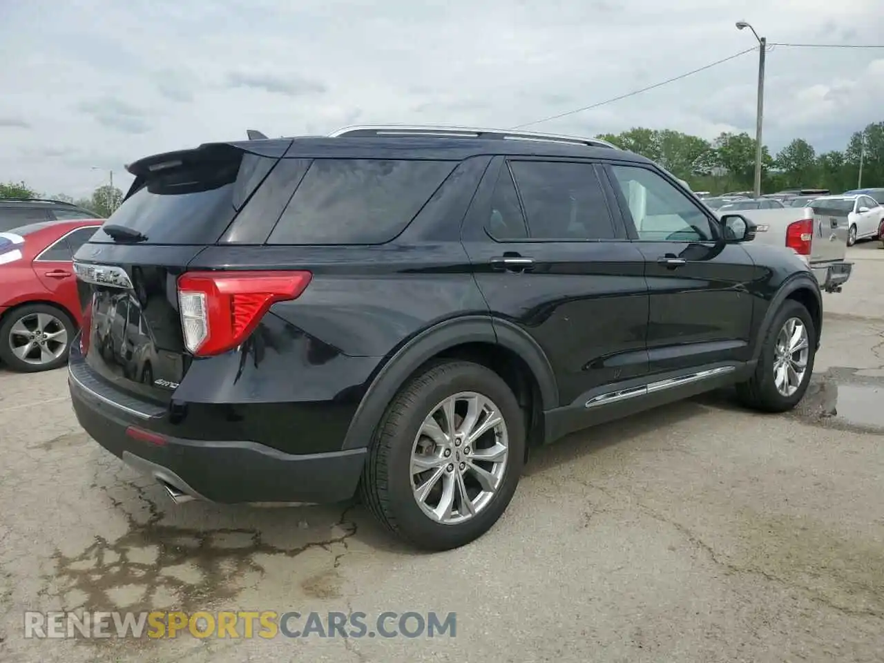 3 Photograph of a damaged car 1FMSK8FH2MGB92075 FORD EXPLORER 2021