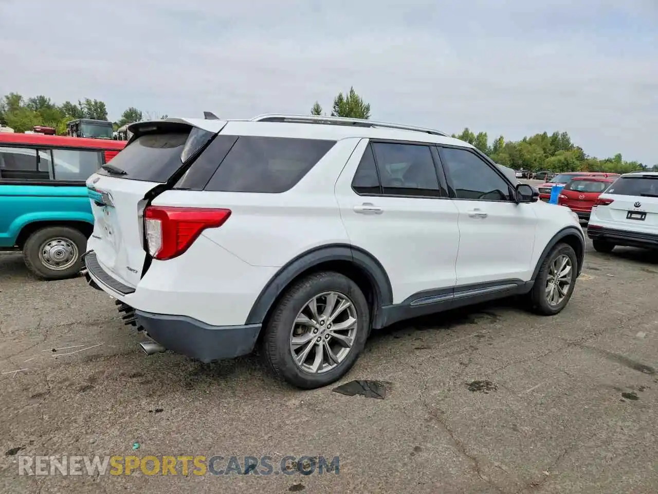 3 Photograph of a damaged car 1FMSK8FH3MGB36503 FORD EXPLORER 2021