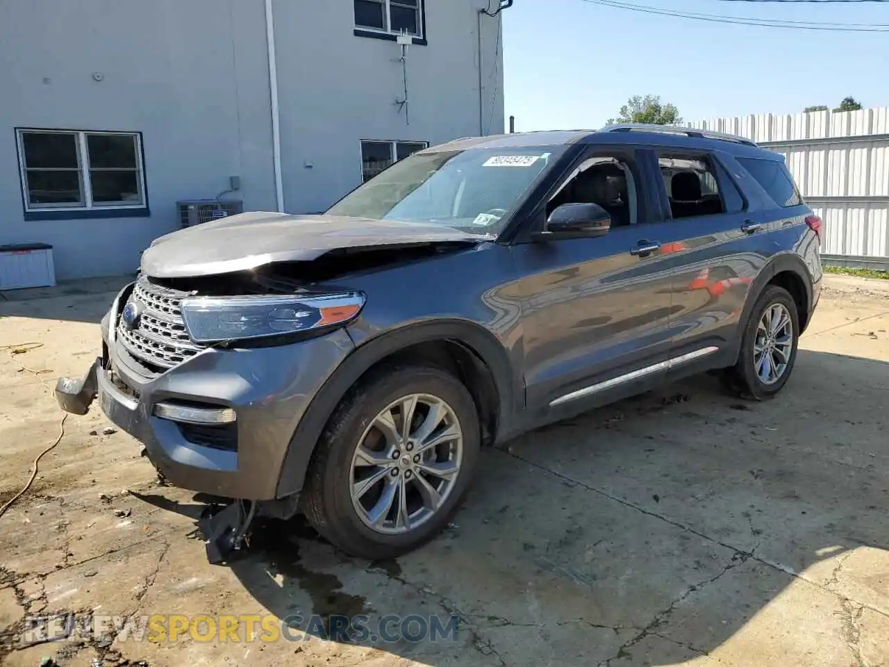 1 Photograph of a damaged car 1FMSK8FH3MGB52538 FORD EXPLORER 2021