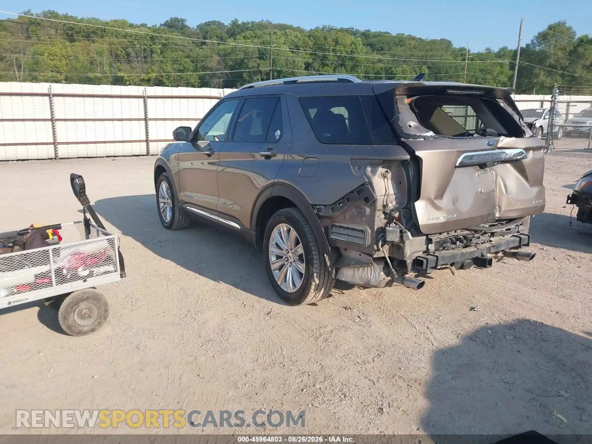 3 Photograph of a damaged car 1FMSK8FH3MGC49013 FORD EXPLORER 2021