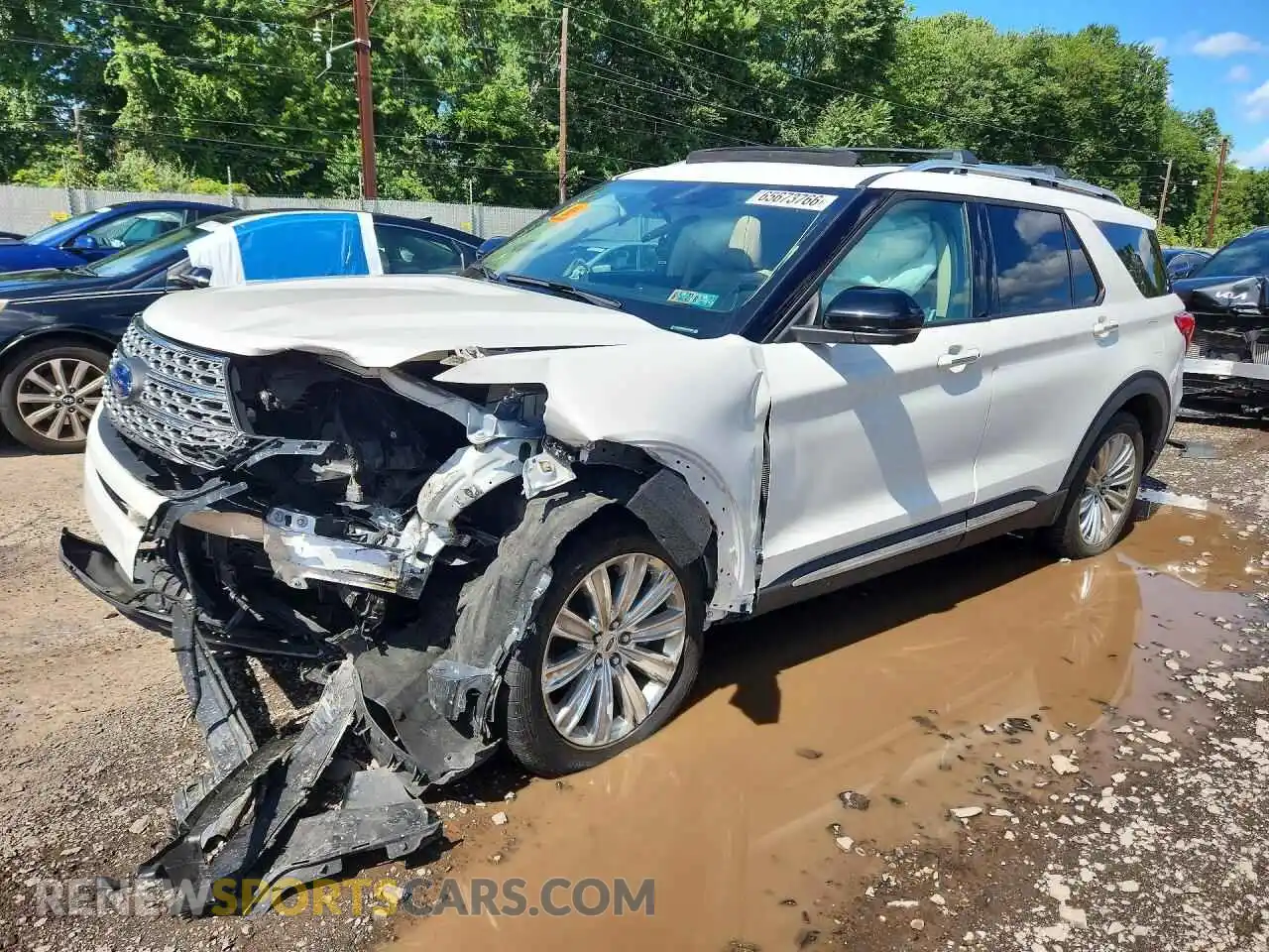 1 fotografías del automóvil dañado 1FMSK8FH4MGA26656 FORD EXPLORER 2021