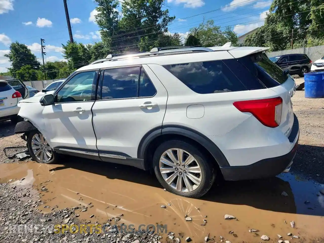 2 fotografías del automóvil dañado 1FMSK8FH4MGA26656 FORD EXPLORER 2021
