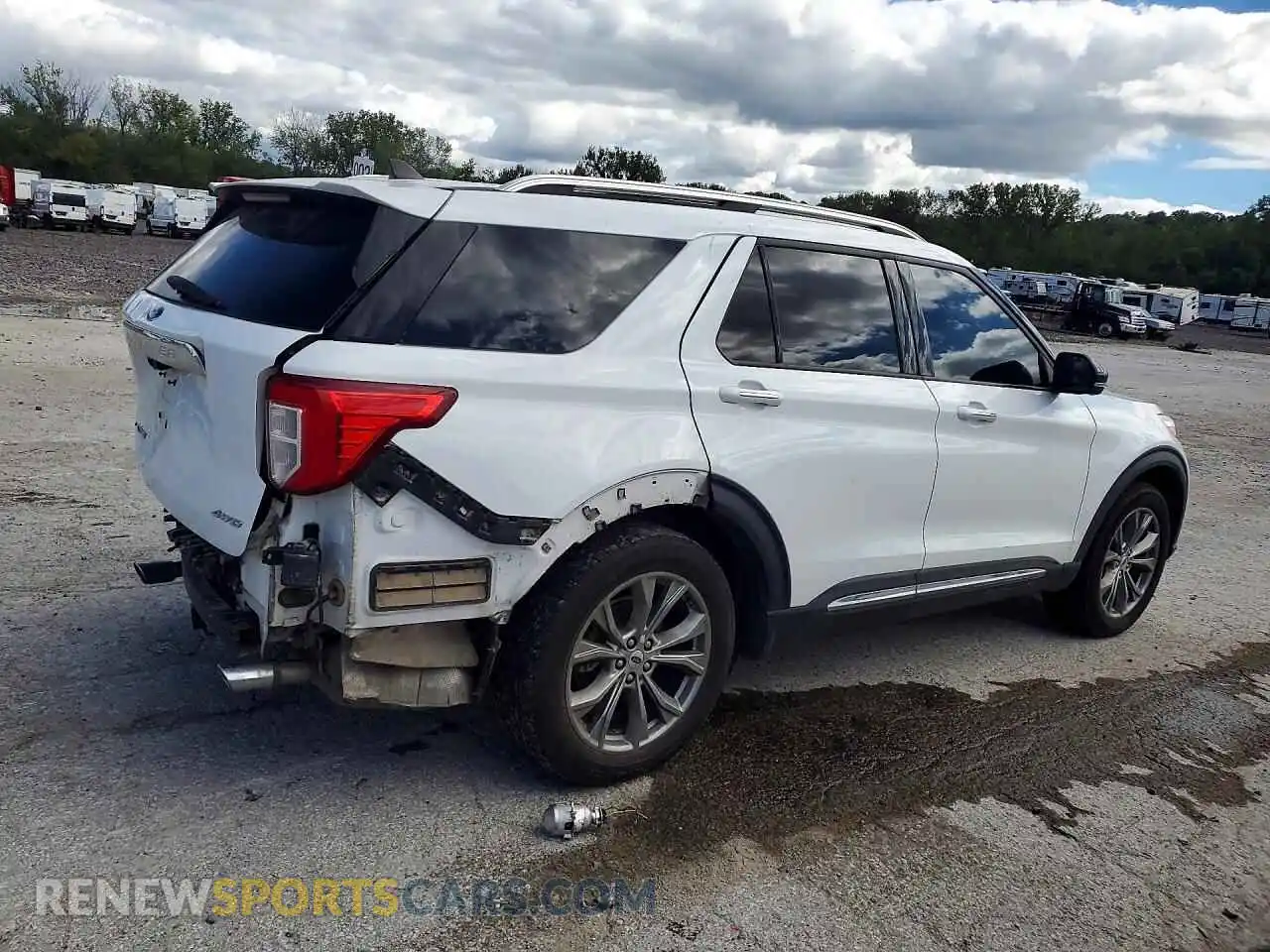 3 Photograph of a damaged car 1FMSK8FH5MGB55313 FORD EXPLORER 2021