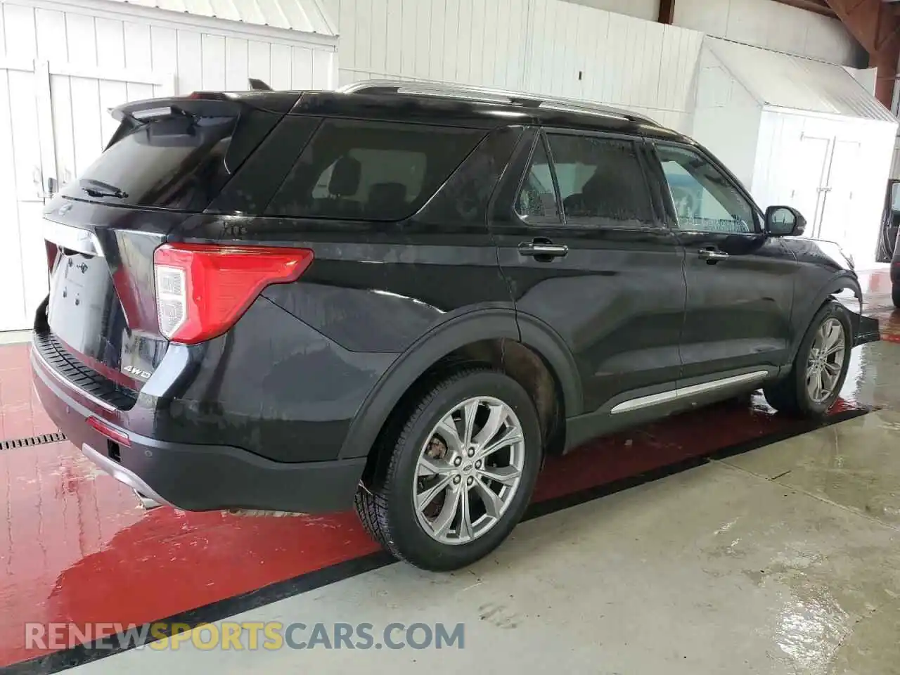 3 Photograph of a damaged car 1FMSK8FH5MGB64867 FORD EXPLORER 2021