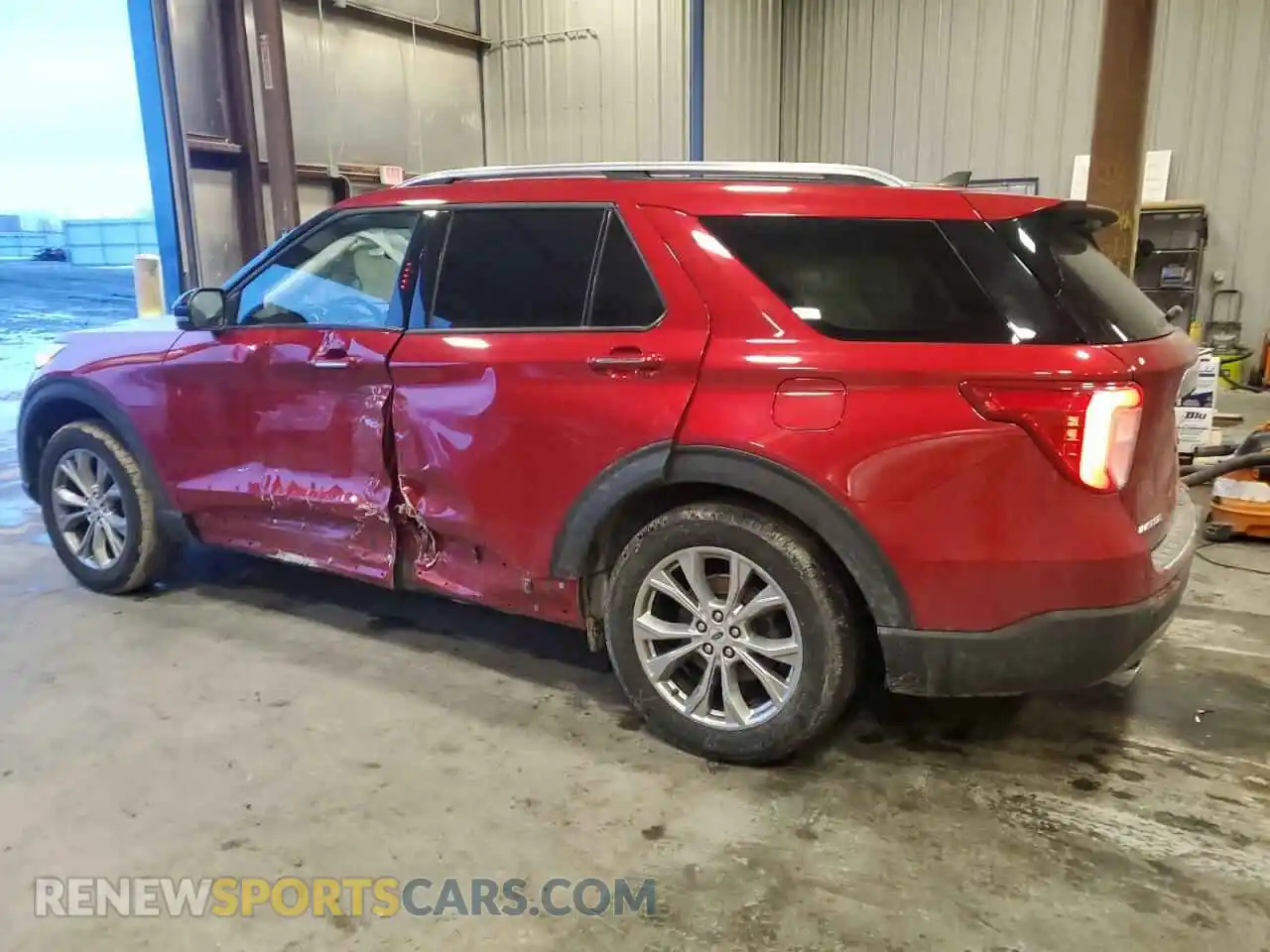 2 Photograph of a damaged car 1FMSK8FH5MGB72628 FORD EXPLORER 2021