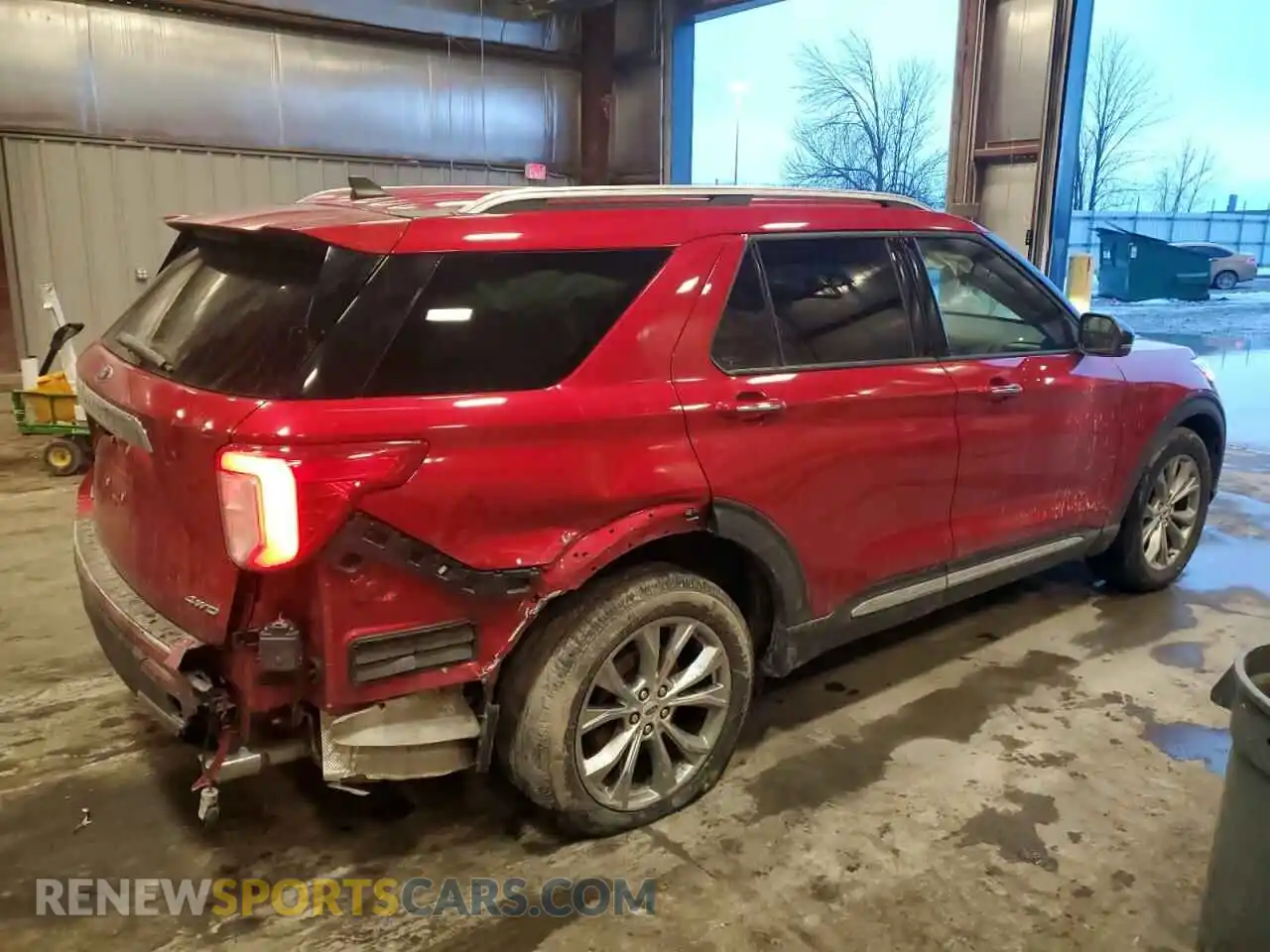 3 Photograph of a damaged car 1FMSK8FH5MGB72628 FORD EXPLORER 2021