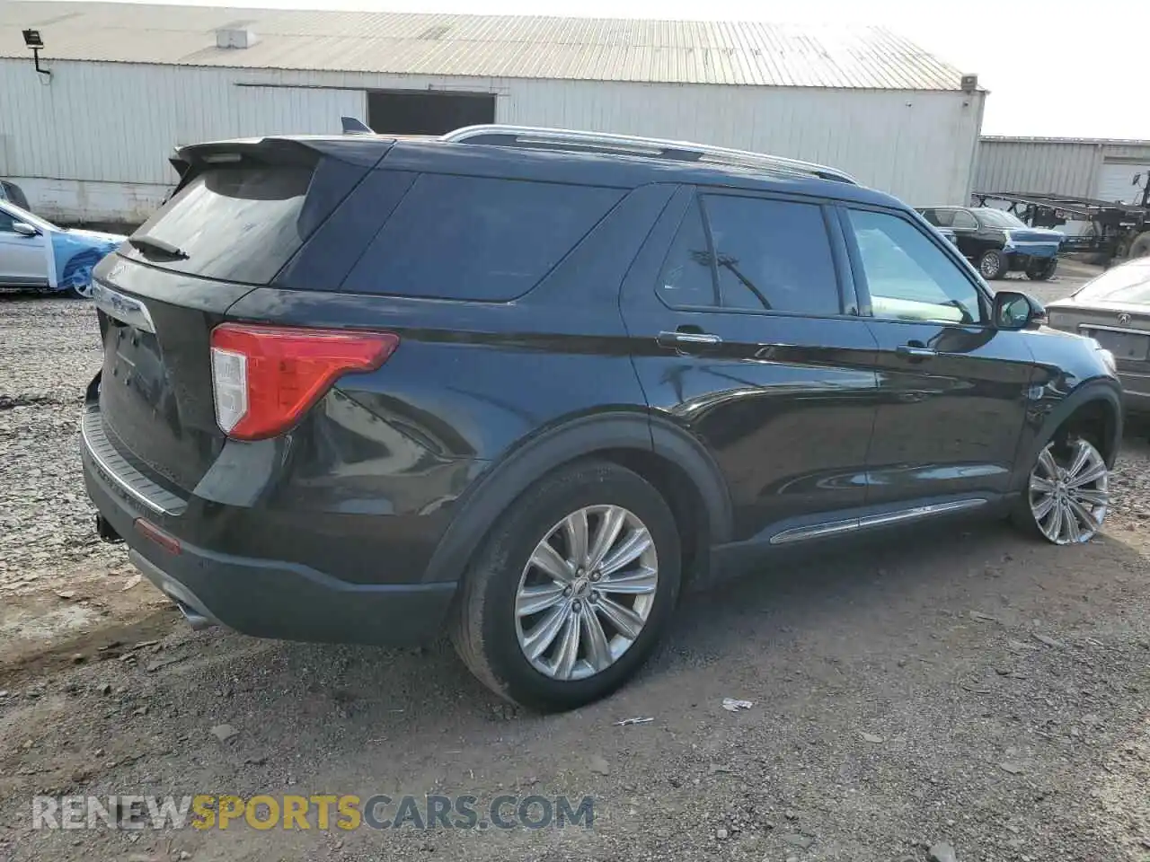 3 fotografías del automóvil dañado 1FMSK8FH6MGA48528 FORD EXPLORER 2021