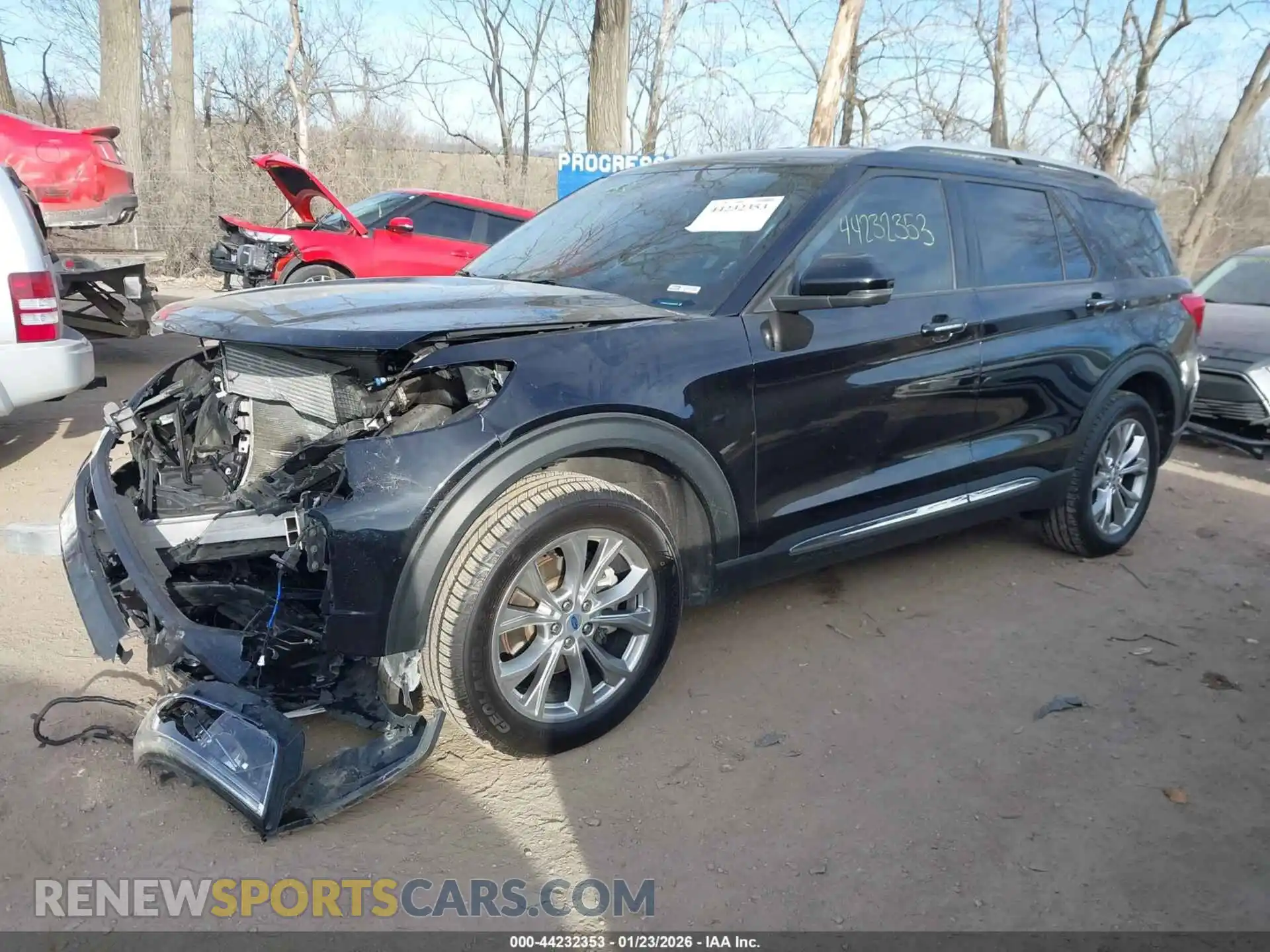 2 Photograph of a damaged car 1FMSK8FH6MGB03625 FORD EXPLORER 2021