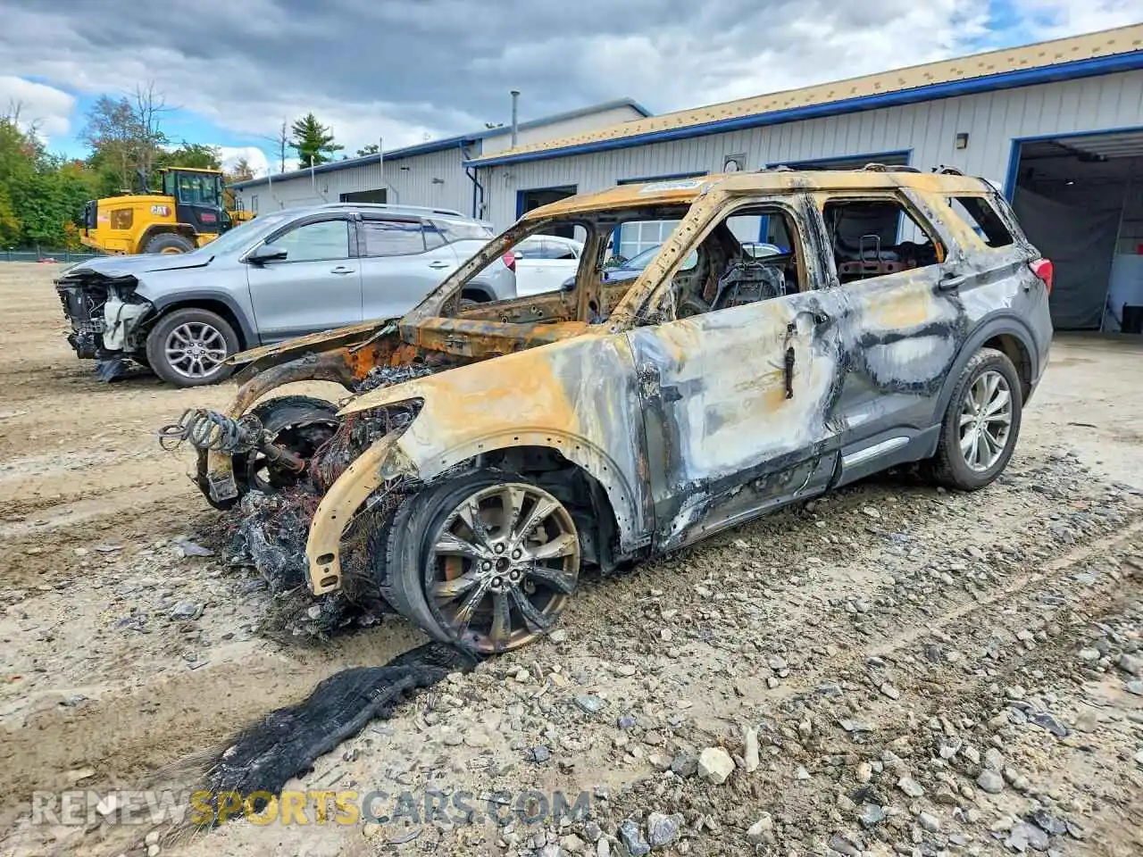 1 Photograph of a damaged car 1FMSK8FH6MGB43896 FORD EXPLORER 2021