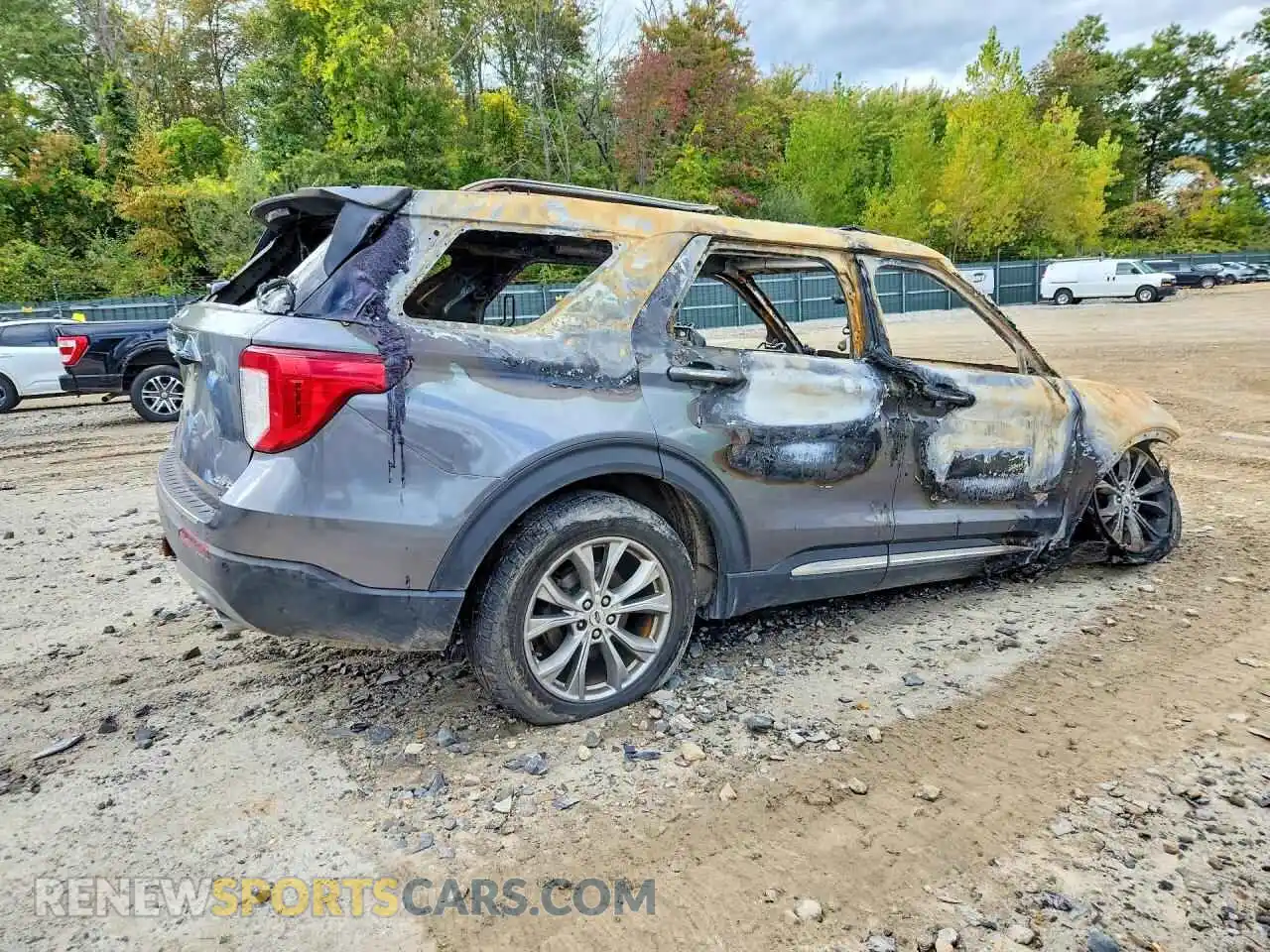 3 Photograph of a damaged car 1FMSK8FH6MGB43896 FORD EXPLORER 2021