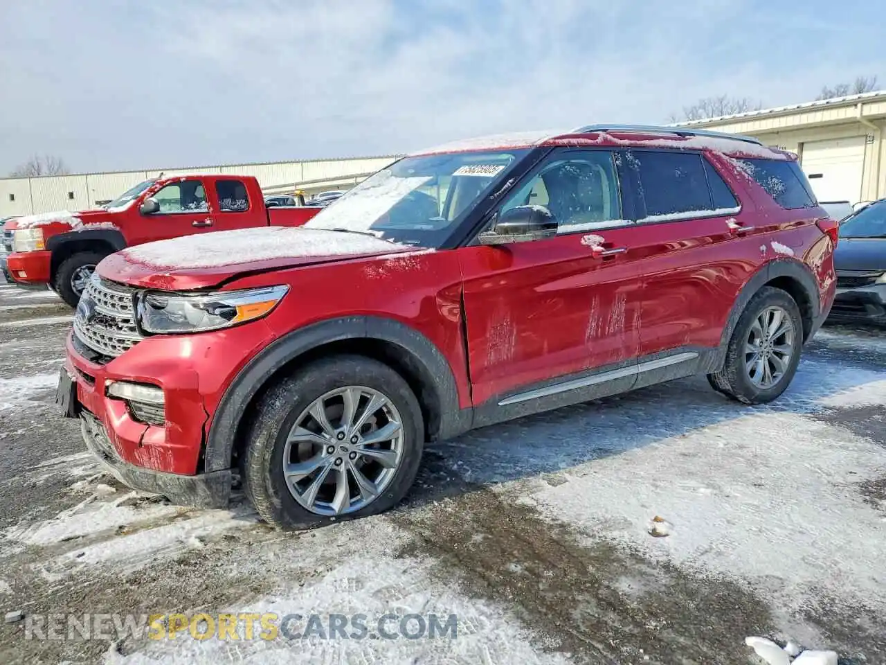 1 Photograph of a damaged car 1FMSK8FH6MGB72802 FORD EXPLORER 2021