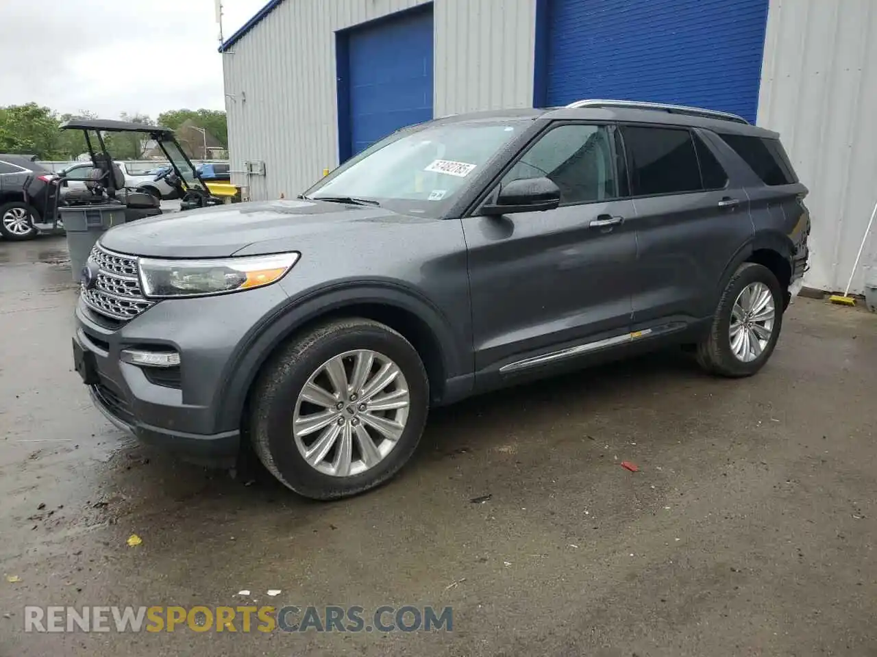 1 Photograph of a damaged car 1FMSK8FH6MGB92399 FORD EXPLORER 2021
